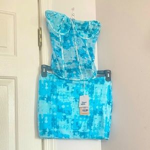 Tiger Mist - Skirt & Corset set